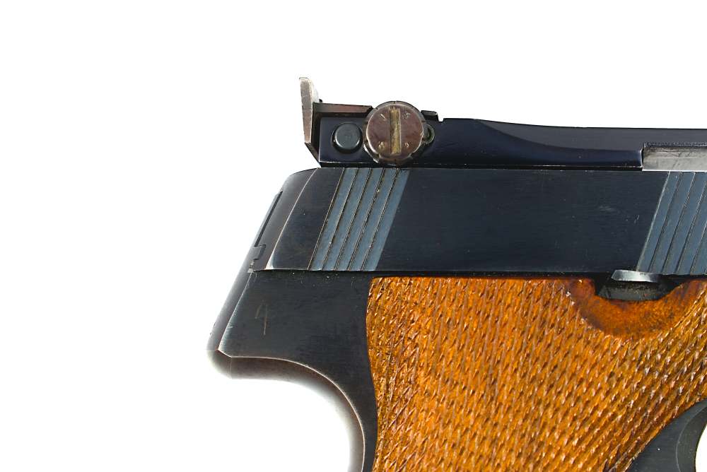 High Standard Victor 22 LR Target Pistol 5.5" E Hartford-img-23