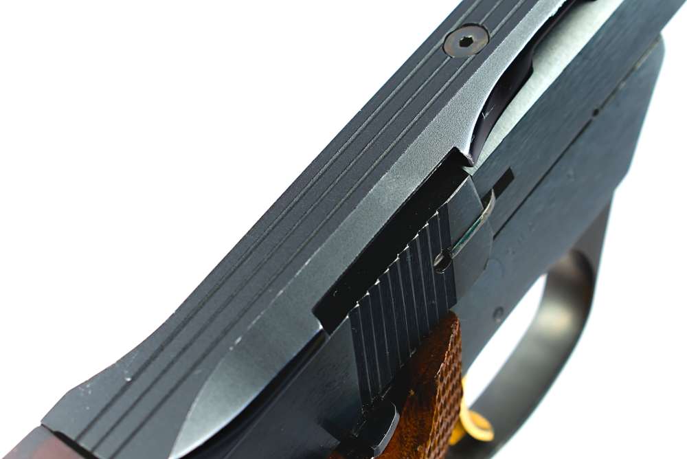 High Standard Victor 22 LR Target Pistol 5.5" E Hartford-img-4
