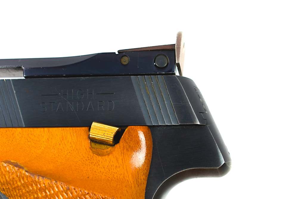 High Standard Victor 22 LR Target Pistol 5.5" E Hartford-img-16