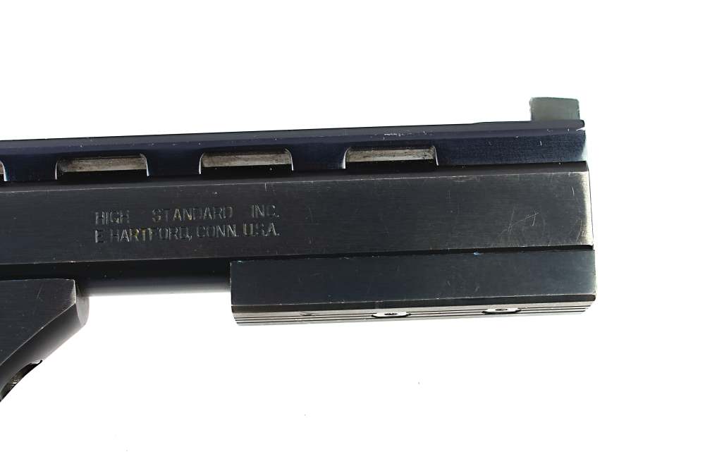 High Standard Victor 22 LR Target Pistol 5.5" E Hartford-img-25