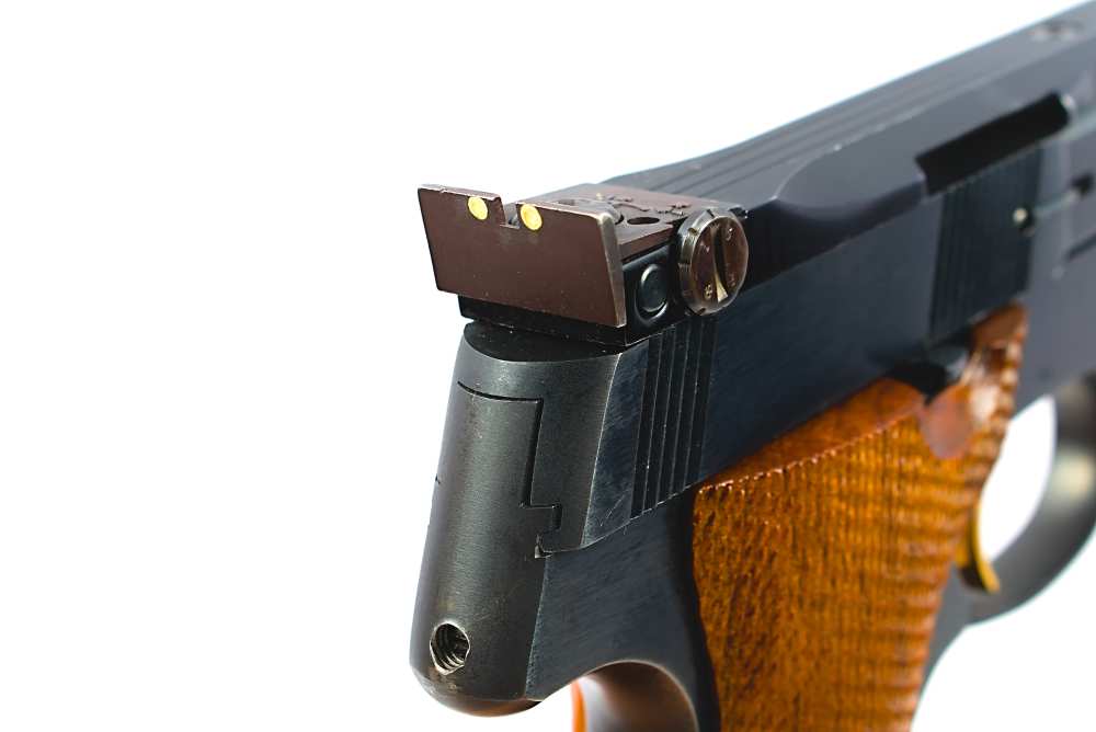 High Standard Victor 22 LR Target Pistol 5.5" E Hartford-img-3
