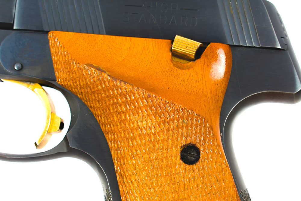 High Standard Victor 22 LR Target Pistol 5.5" E Hartford-img-15