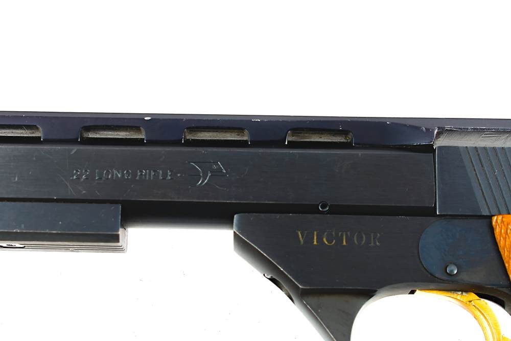 High Standard Victor 22 LR Target Pistol 5.5" E Hartford-img-19