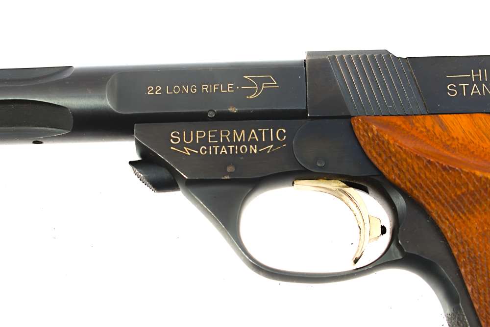 High Standard Supermatic Citation 22 LR 7.25" Target Pistol-img-16