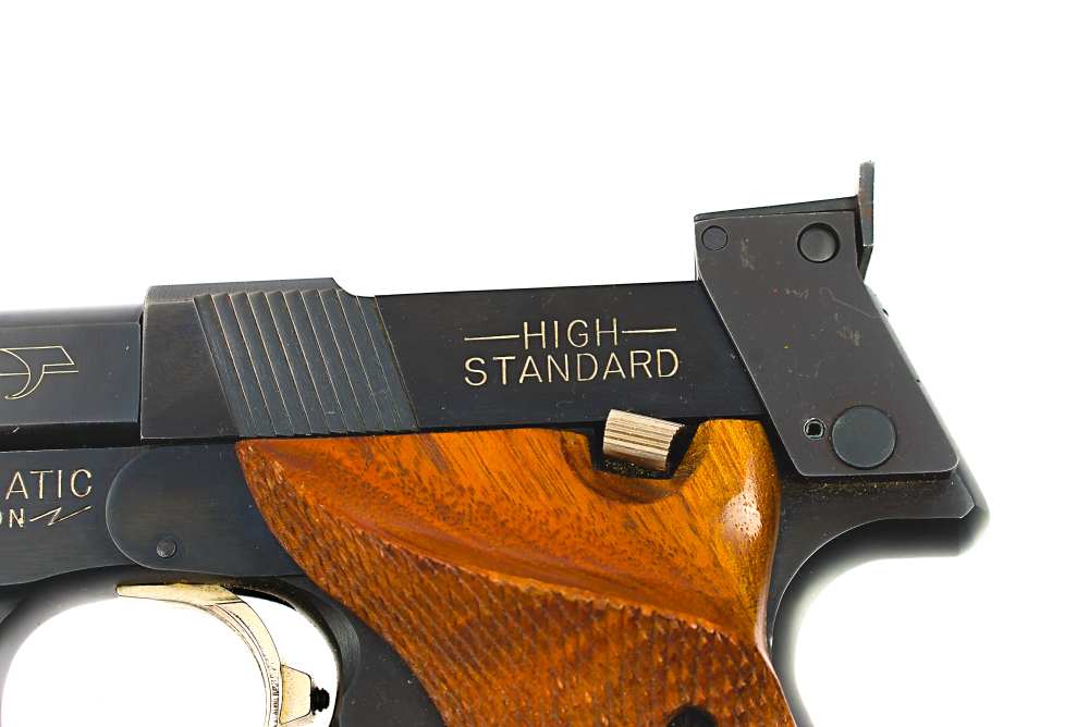 High Standard Supermatic Citation 22 LR 7.25" Target Pistol-img-15