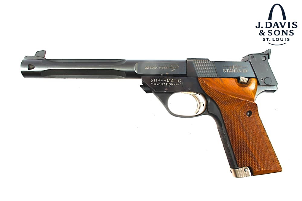 High Standard Supermatic Citation 22 LR 7.25" Target Pistol-img-0