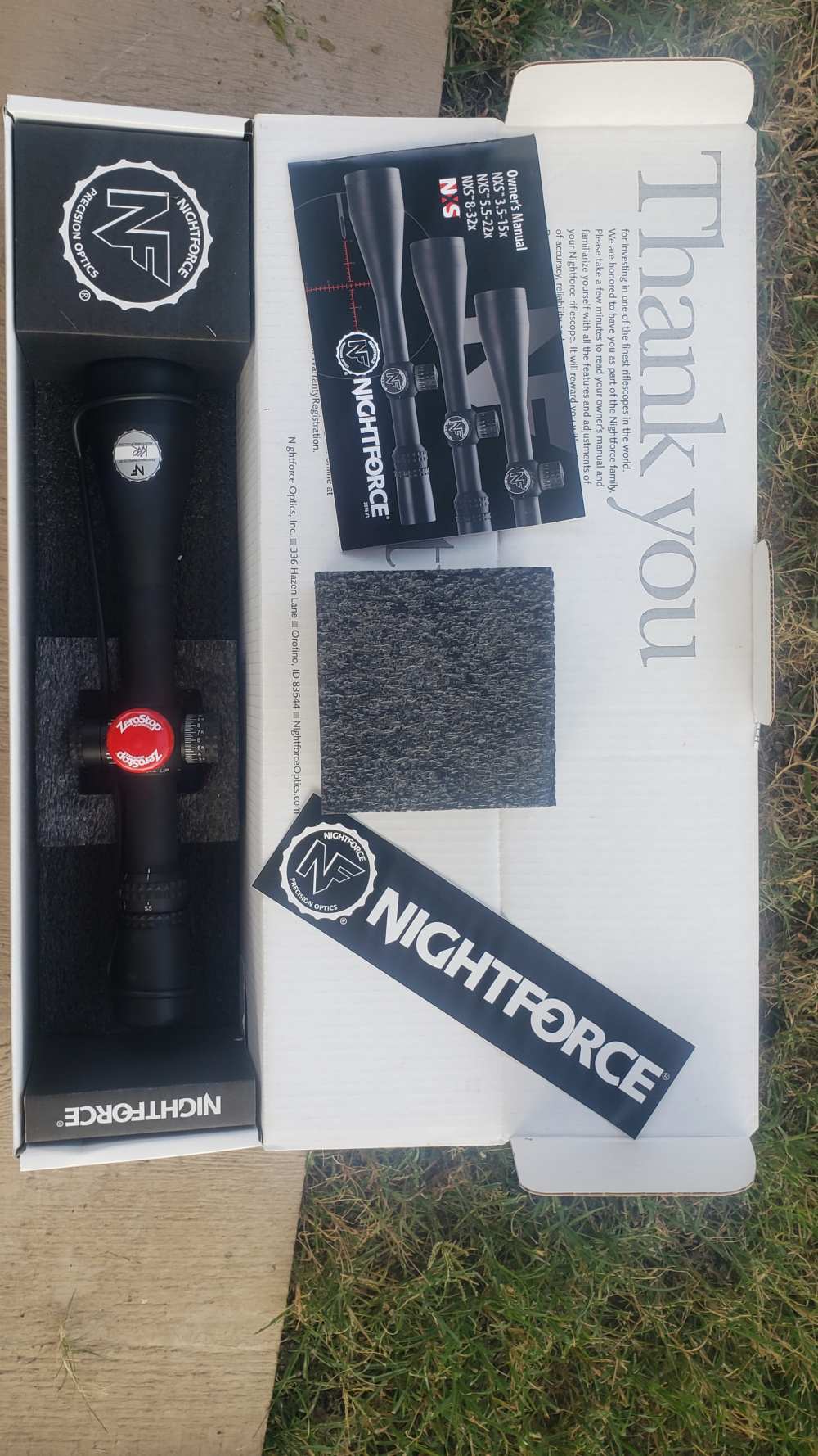 Nightforce NXS Rifle scope C507, 5.5-22x56mm 30mm Tube, MOAR-T Reticle New-img-6