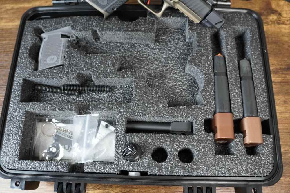 Matrix Arms MX 19 pistol 9mm with muzzle brake, Trijicon red dot -img-7