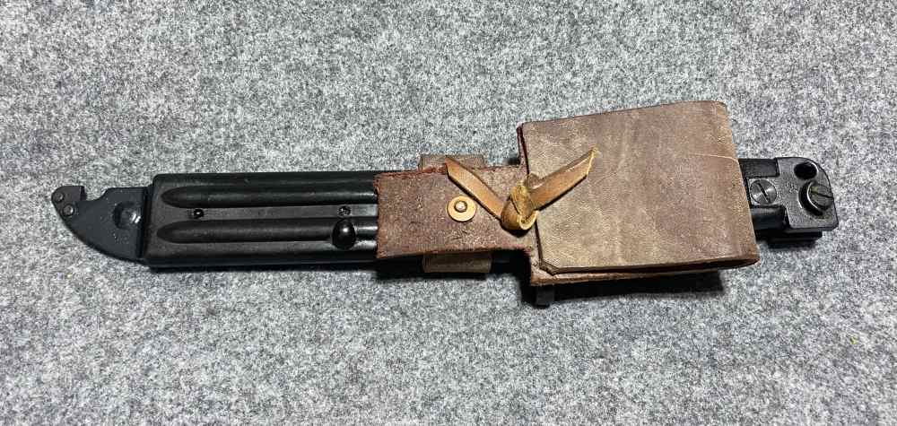 Yugo AK-47 Bayonet with Leather Belt Loop Matching Numbers-img-6