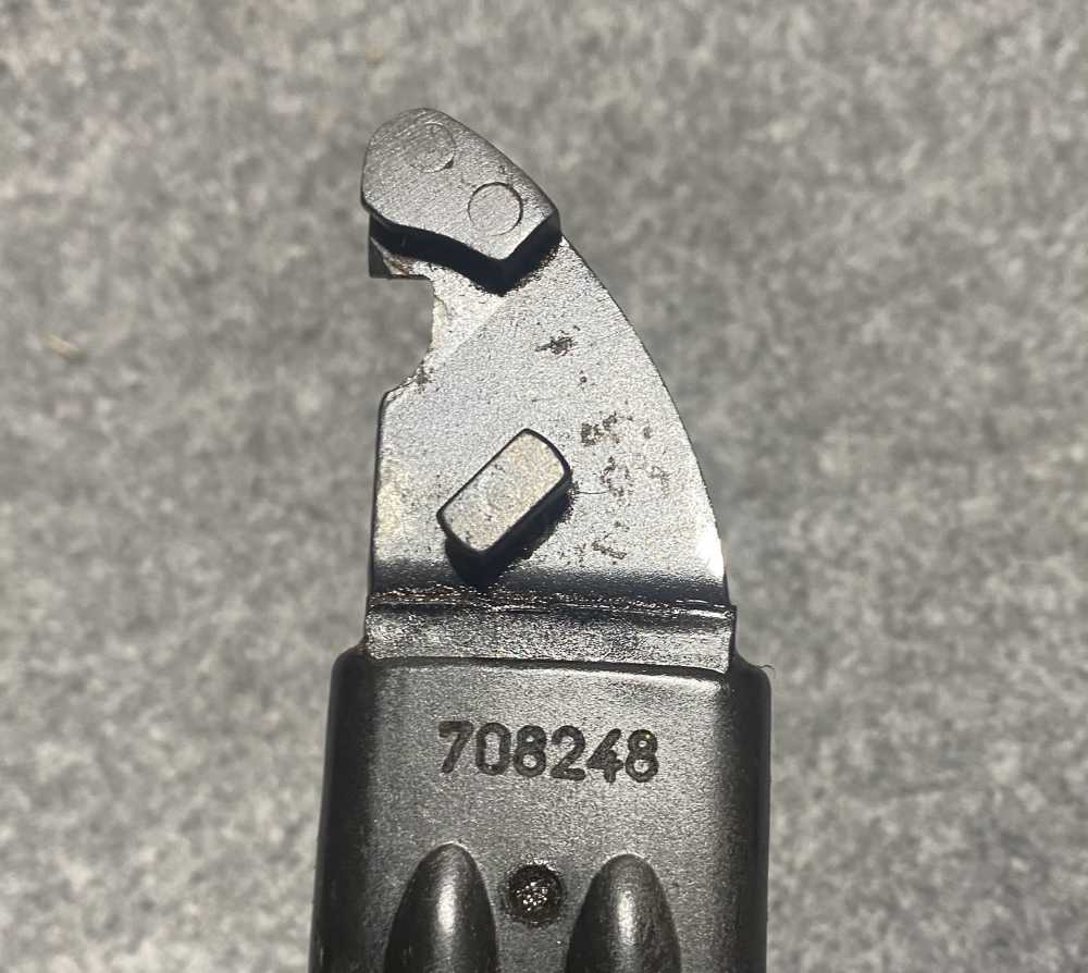 Yugo AK-47 Bayonet with Leather Belt Loop Matching Numbers-img-3