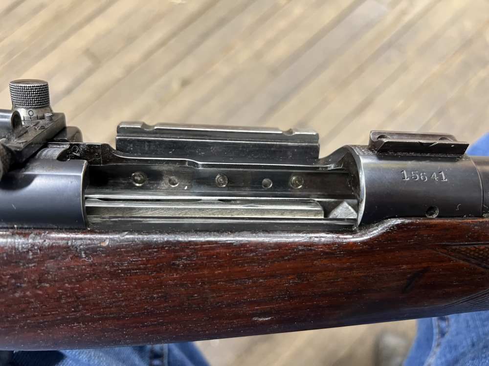 Winchester 70 super grade pre 64 1938 w Lyman 2.5x scope 24” 30-06 C&R-img-38