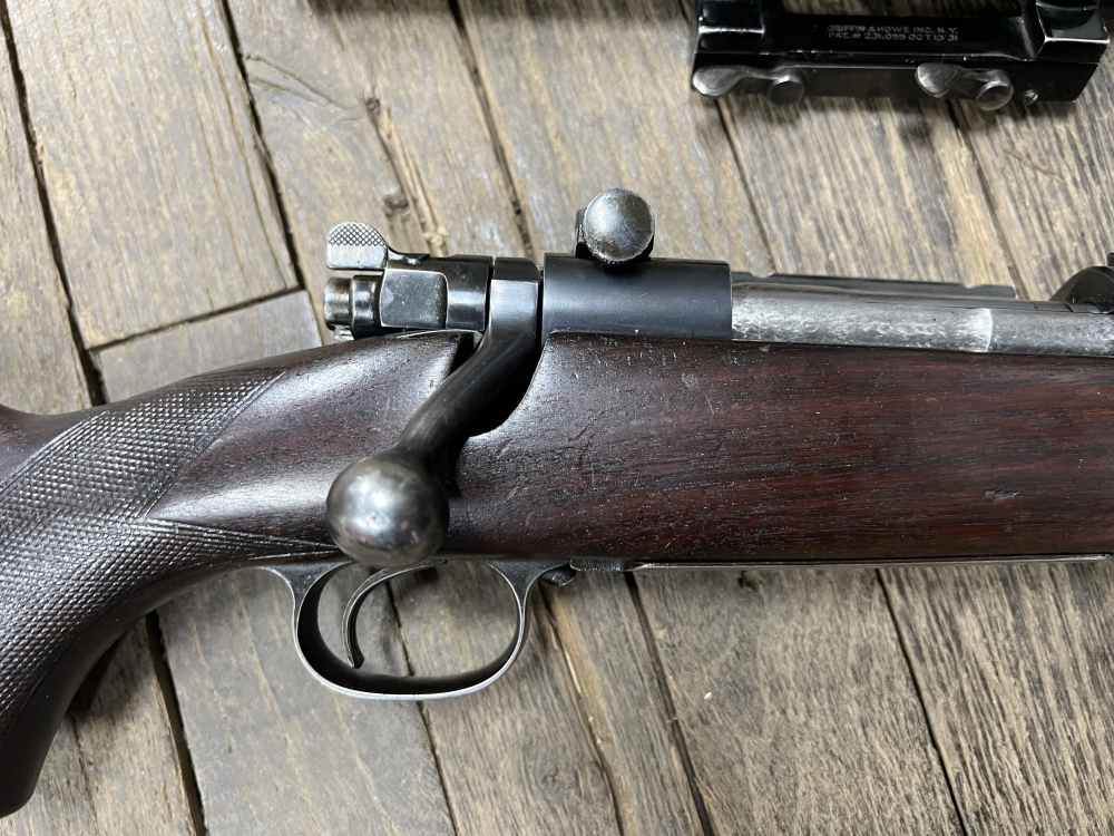 Winchester 70 super grade pre 64 1938 w Lyman 2.5x scope 24” 30-06 C&R-img-3