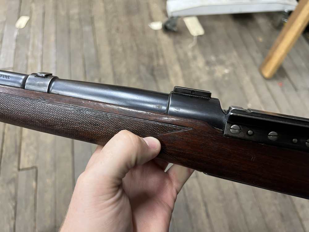 Winchester 70 super grade pre 64 1938 w Lyman 2.5x scope 24” 30-06 C&R-img-13