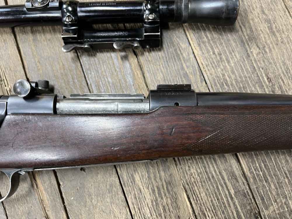 Winchester 70 super grade pre 64 1938 w Lyman 2.5x scope 24” 30-06 C&R-img-4