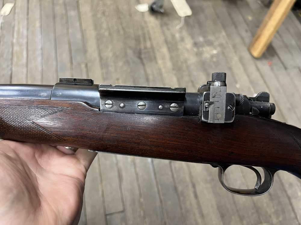 Winchester 70 super grade pre 64 1938 w Lyman 2.5x scope 24” 30-06 C&R-img-12