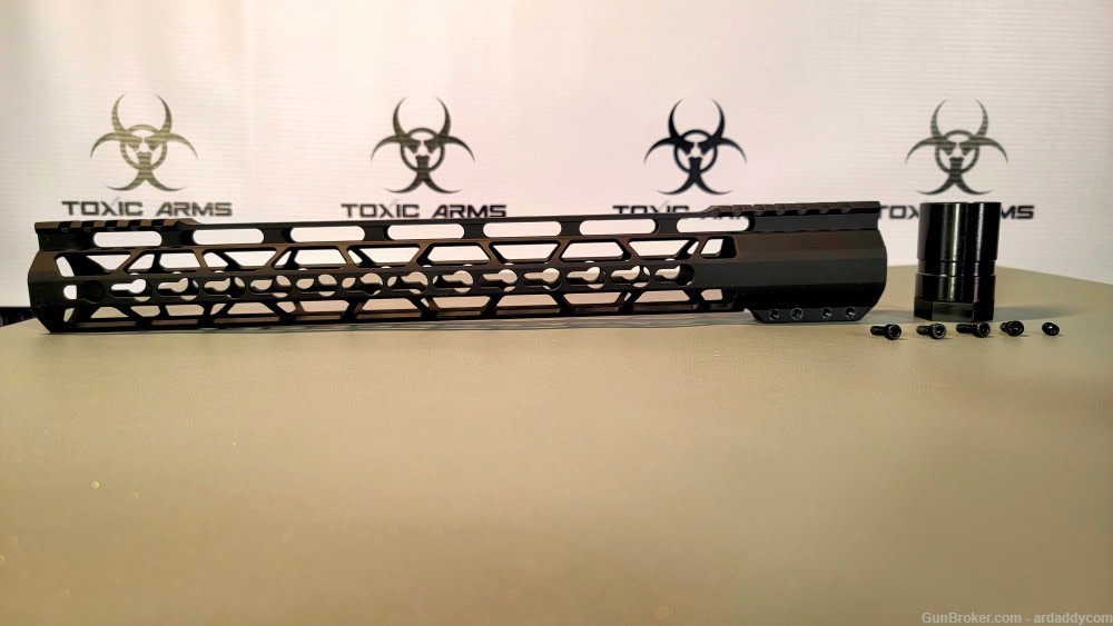 15 inch APEX HANDGUARD FOR AR15 5.56 .223 300 BLACKOUT  Keymod -img-0