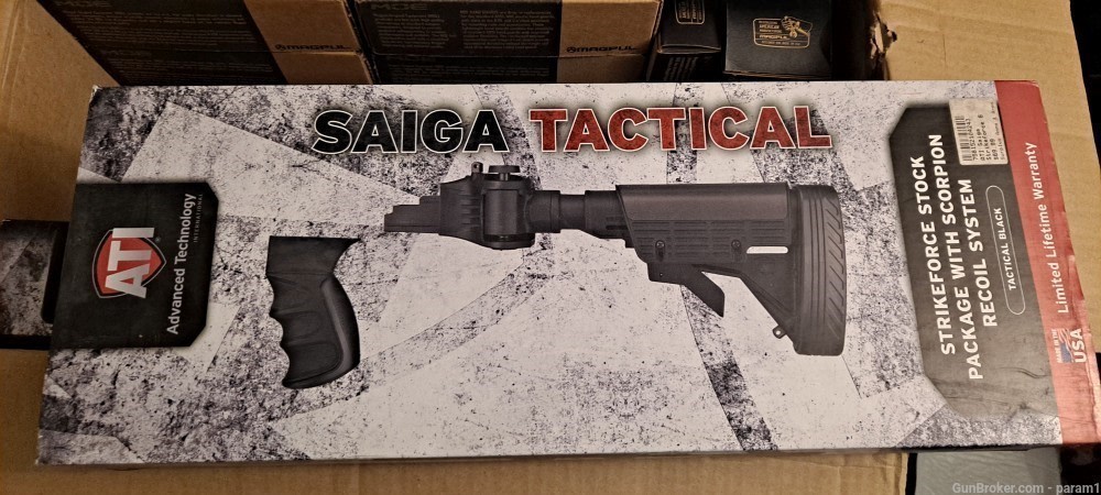 Ati strike force stock package  for ak pattern or modified saiga -img-0