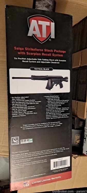 Ati strike force stock package  for ak pattern or modified saiga -img-1