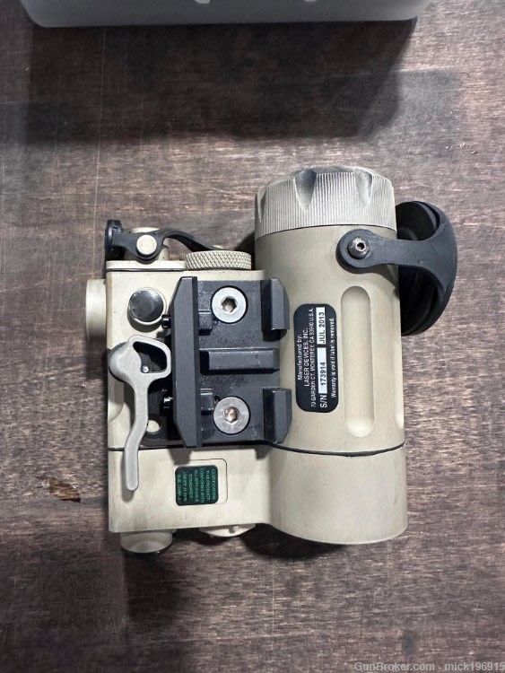 DBAL-D2 Class 1 IR laser LED QD mount Steiner Railscale LEAF -img-7