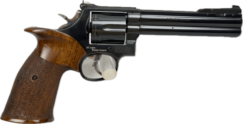 S&W 586-1 Waffen Oschatz Custom With Silhouette Sights-img-3