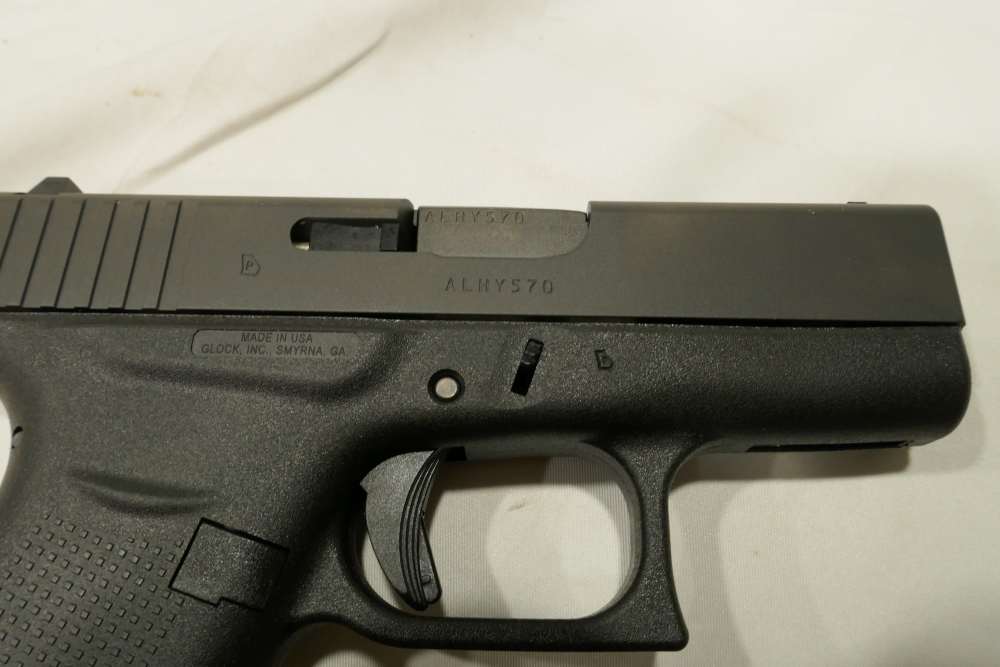 NIB Glock 43 9mm Pistol 3.4" (2) 6 rd  Black UI4350201-img-2