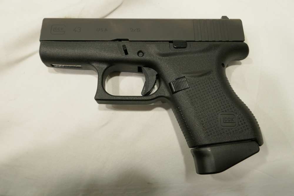 NIB Glock 43 9mm Pistol 3.4" (2) 6 rd  Black UI4350201-img-3