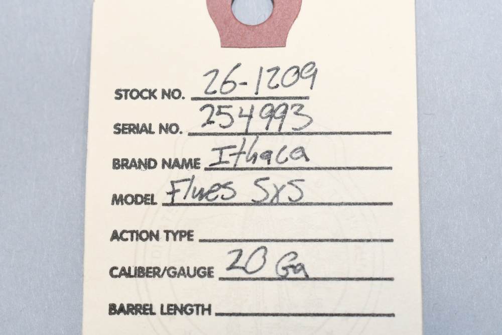 Ithaca Flues SxS Boxlock Shotgun 2 3/4" 20 G 26" 1914 C&R READ-img-1