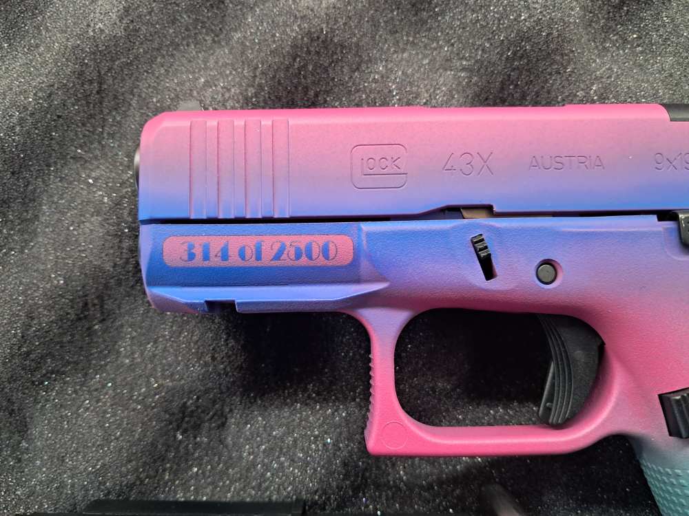 Glock 43X 9mm Miami Limited Edition No. 314 of 2500 *RARE*-img-4