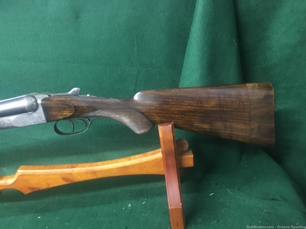 August Francotte VL&D Import 12ga 28” BLNE SXS-img-1