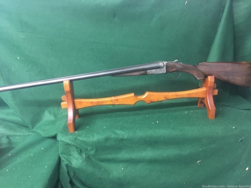 August Francotte VL&D Import 12ga 28” BLNE SXS-img-0