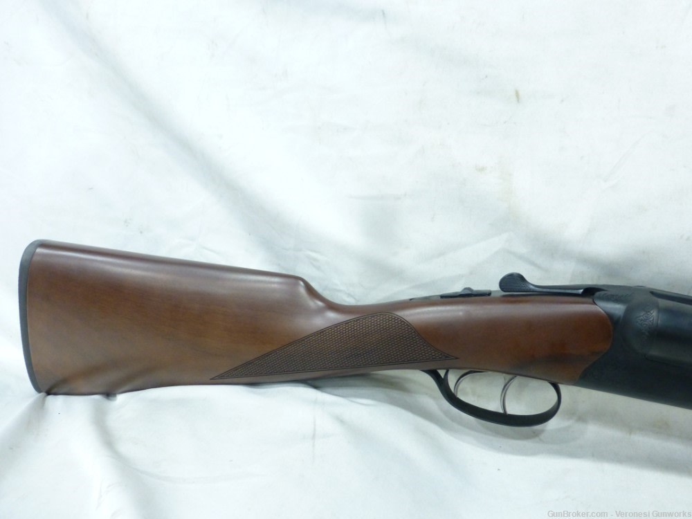 NIB CZ Bobwhite 12 GA Side by Side 28" Double Trigger Straight Stock 06390-img-1