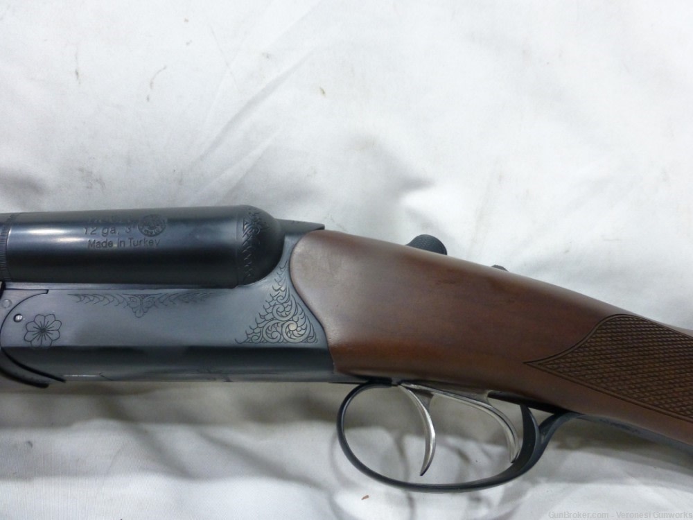 NIB CZ Bobwhite 12 GA Side by Side 28" Double Trigger Straight Stock 06390-img-6