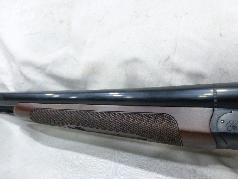 NIB CZ Bobwhite 12 GA Side by Side 28" Double Trigger Straight Stock 06390-img-7