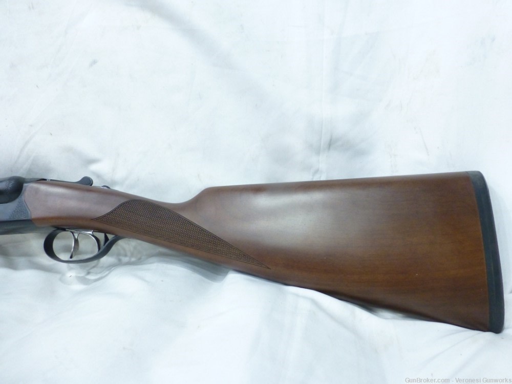 NIB CZ Bobwhite 12 GA Side by Side 28" Double Trigger Straight Stock 06390-img-5