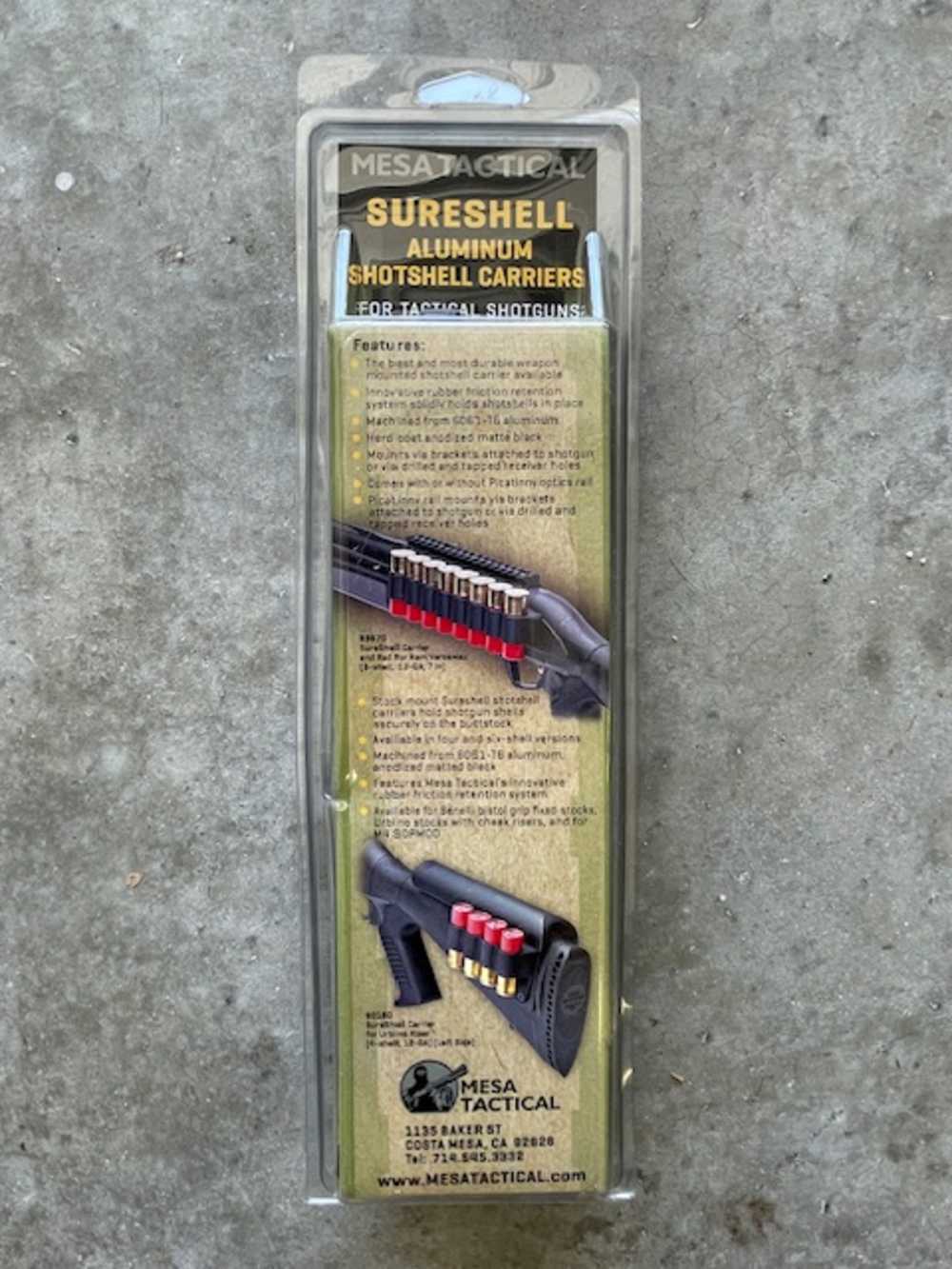 Mesa Tactical Aluminum Shotshell Carrier - Red, Mossberg 930-img-1