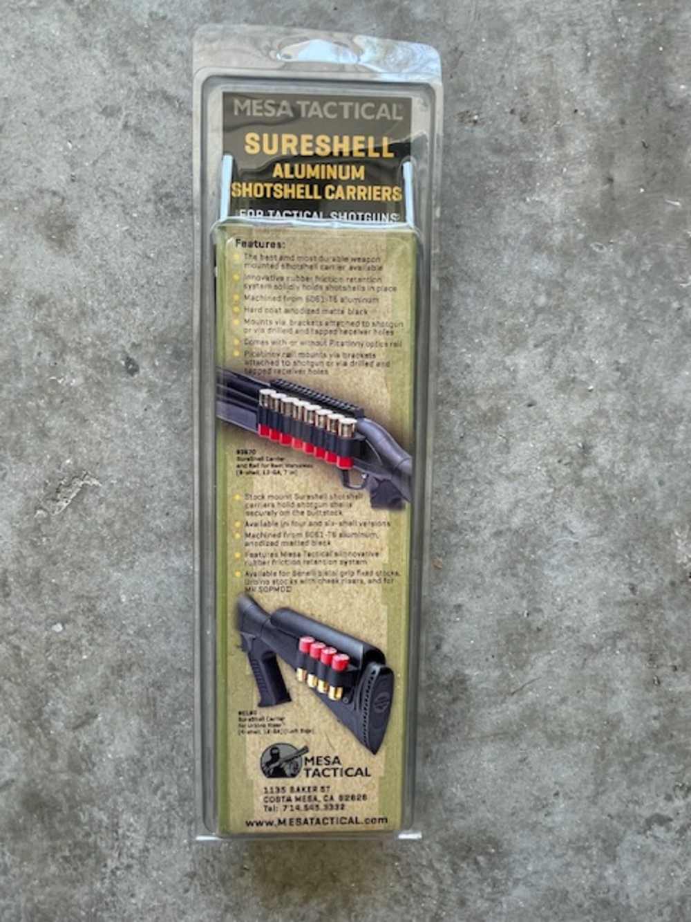 Mesa Tactical Aluminum Shotshell Carrier - Gold, Mossberg 930-img-1