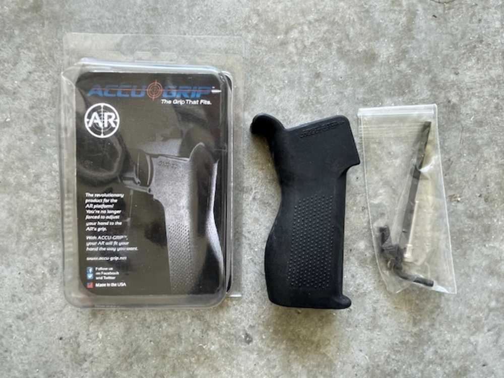 Accu Grip Adjustable AR15 Grip - Black-img-0