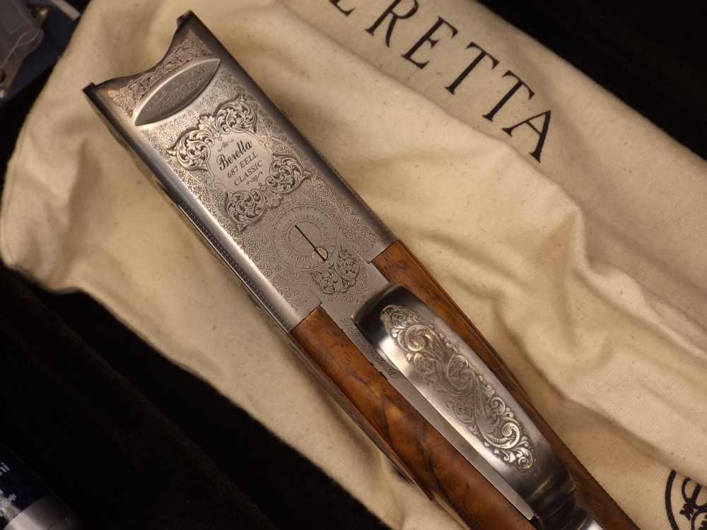 Beretta 687 EE LL Classic Deep Scroll (Game), 12 GA. 30" VR Shotgun w/Case-img-3