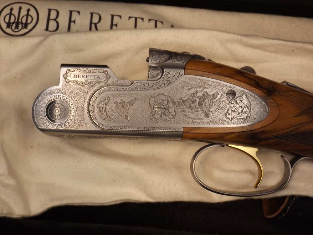 Beretta 687 EE LL Classic Deep Scroll (Game), 12 GA. 30" VR Shotgun w/Case-img-2
