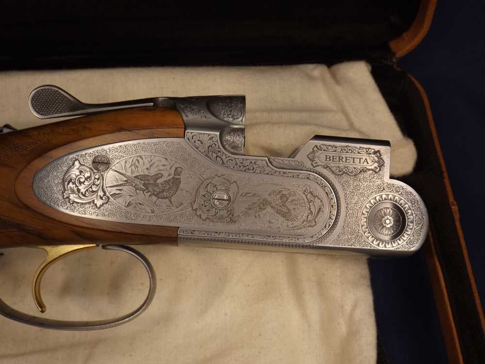 Beretta 687 EE LL Classic Deep Scroll (Game), 12 GA. 30" VR Shotgun w/Case-img-6