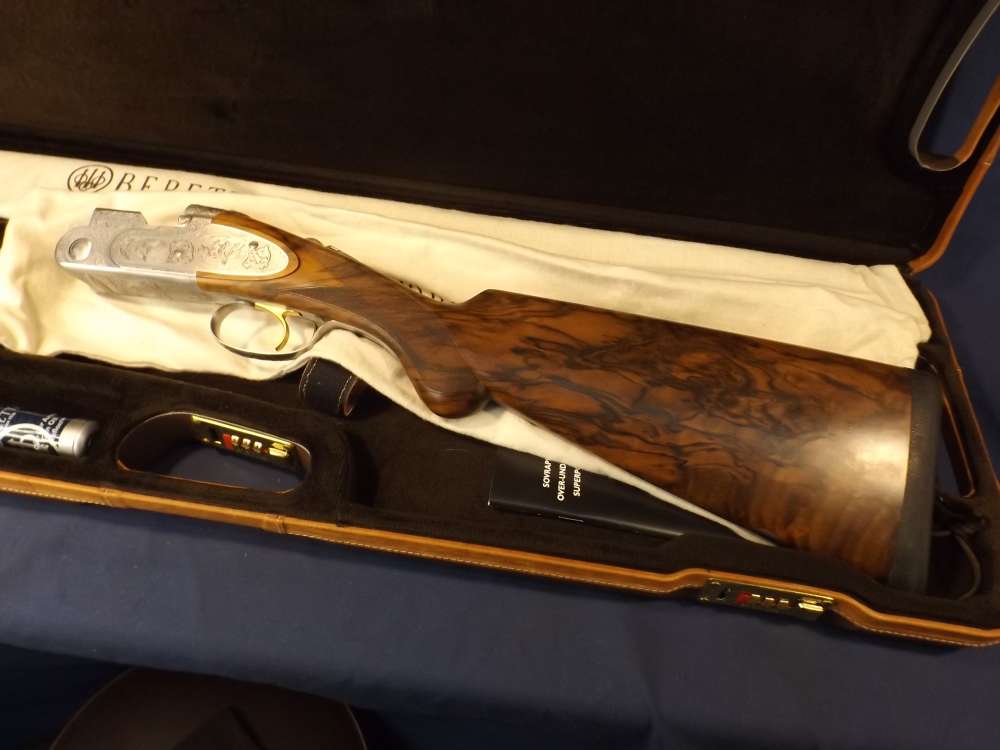 Beretta 687 EE LL Classic Deep Scroll (Game), 12 GA. 30" VR Shotgun w/Case-img-1