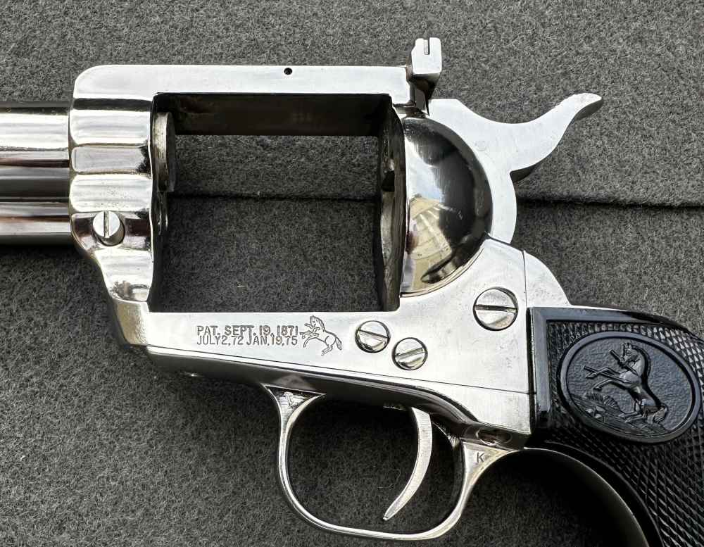 Colt New Frontier SAA Ned Buntline 12" .45 LC, 1 0f 3000, 1979-img-47