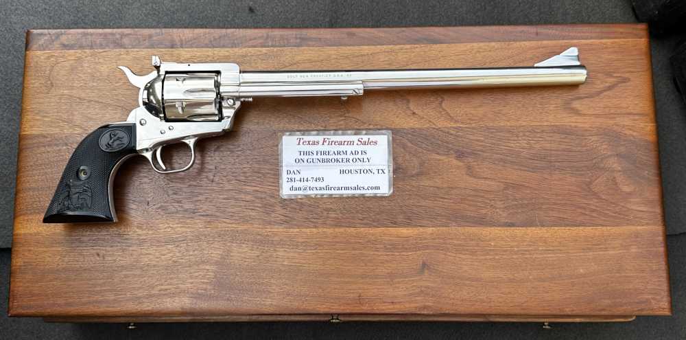 Colt New Frontier SAA Ned Buntline 12" .45 LC, 1 0f 3000, 1979-img-13