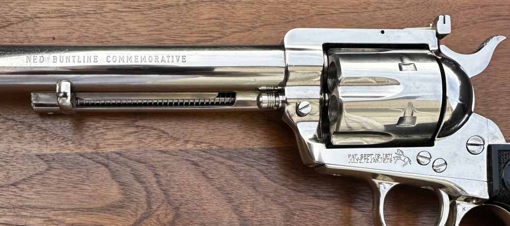Colt New Frontier SAA Ned Buntline 12" .45 LC, 1 0f 3000, 1979-img-6