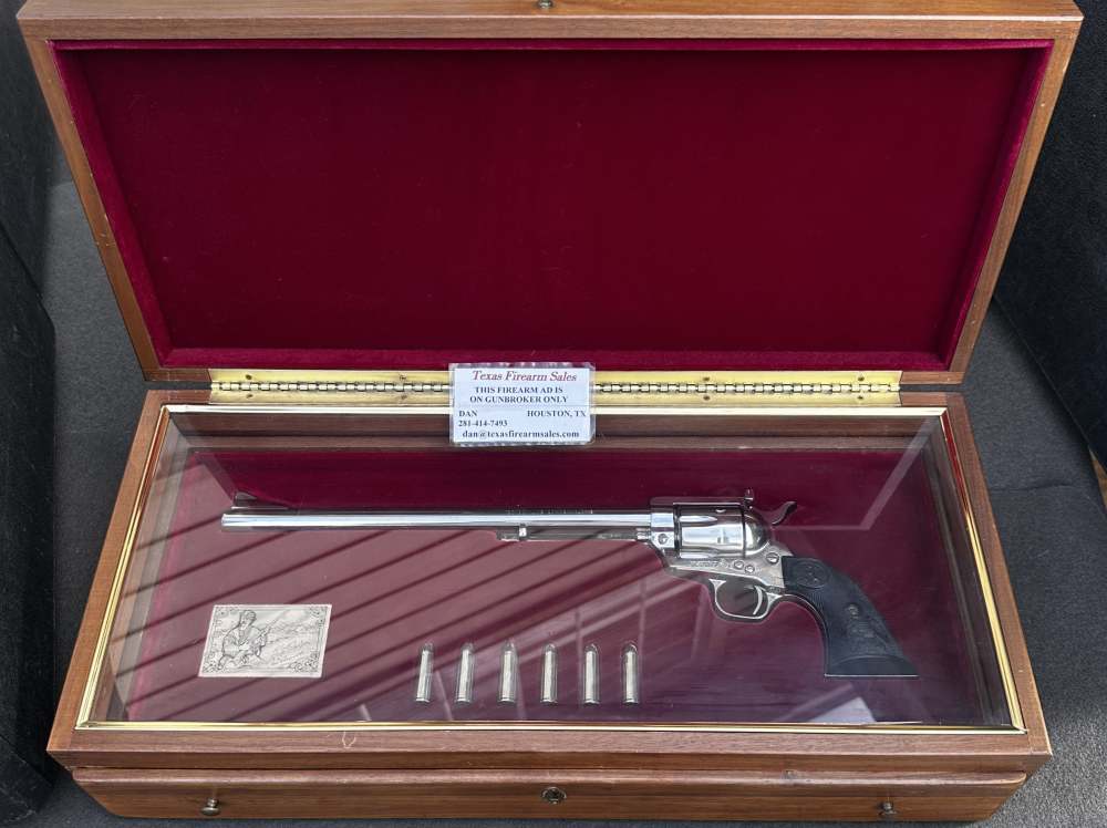 Colt New Frontier SAA Ned Buntline 12" .45 LC, 1 0f 3000, 1979-img-58