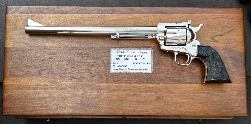 Colt New Frontier SAA Ned Buntline 12" .45 LC, 1 0f 3000, 1979-img-1