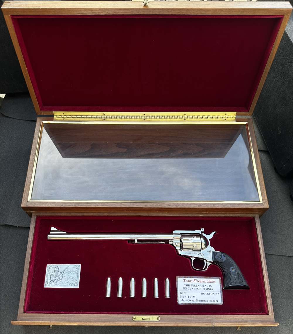 Colt New Frontier SAA Ned Buntline 12" .45 LC, 1 0f 3000, 1979-img-59