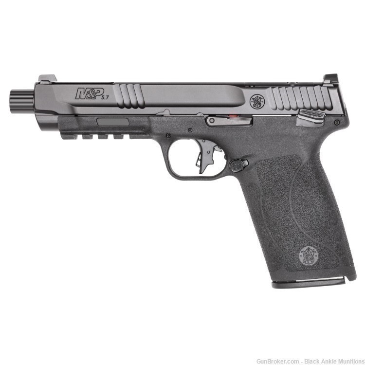 Smith & Wesson M&P5.7 Pistol, 5.7x28MM, 22rd, Black, Thumb Safety NIB 13347-img-0