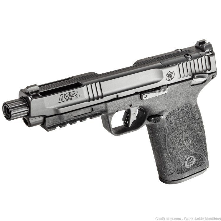 Smith & Wesson M&P5.7 Pistol, 5.7x28MM, 22rd, Black, Thumb Safety NIB 13347-img-2