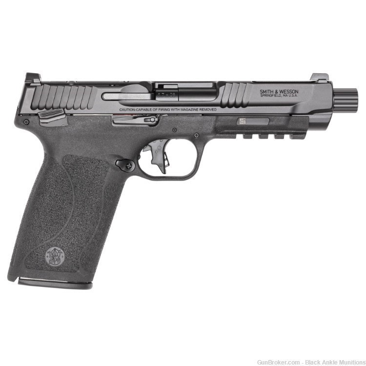 Smith & Wesson M&P5.7 Pistol, 5.7x28MM, 22rd, Black, Thumb Safety NIB 13347-img-1